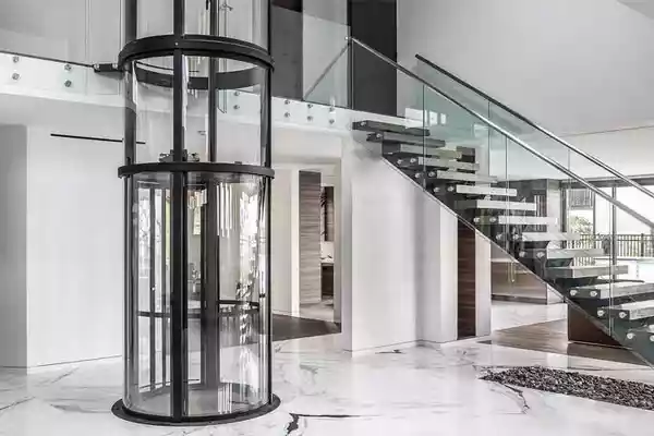 آسانسور شیشه‌ای هیدرولیک-شرکت آسانسور افلاک مهر