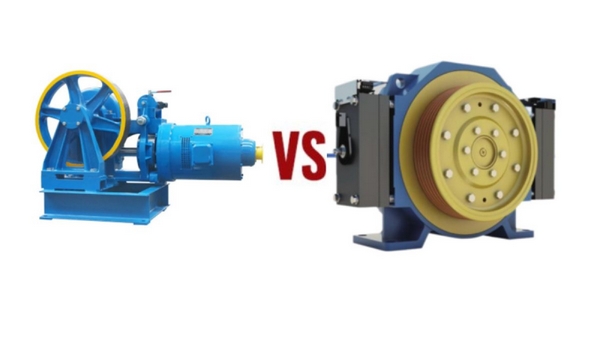 تفاوت آسانسور گیرلس با آسانسور گیربکس